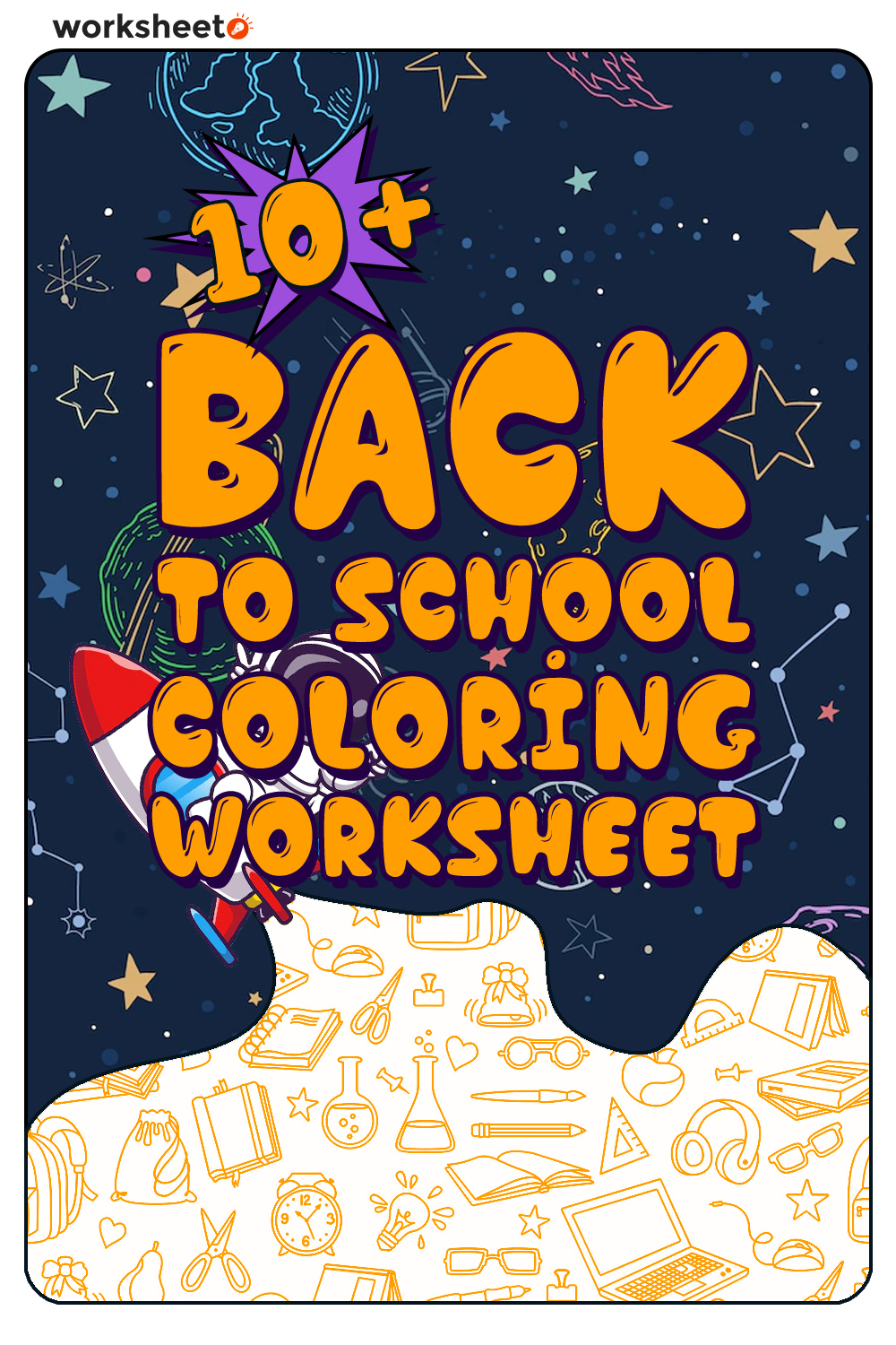 Back to School Coloring Worksheets