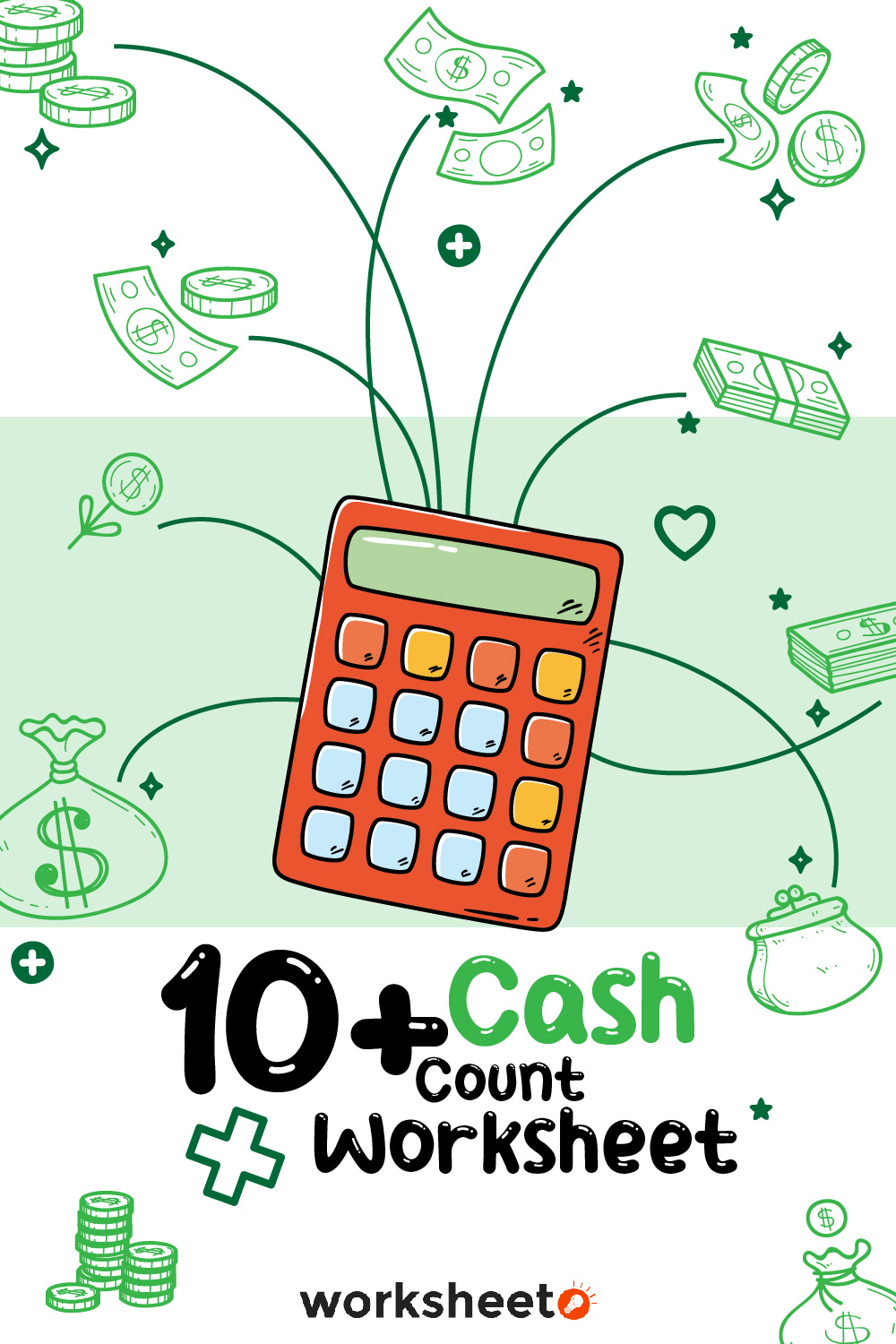 Cash Count Worksheet
