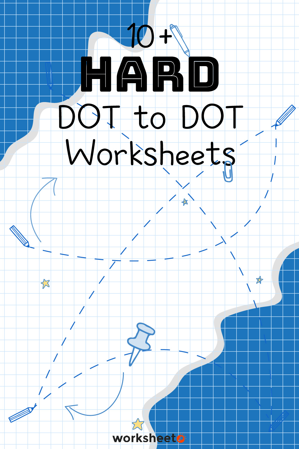 Hard Dot to Dot Worksheets