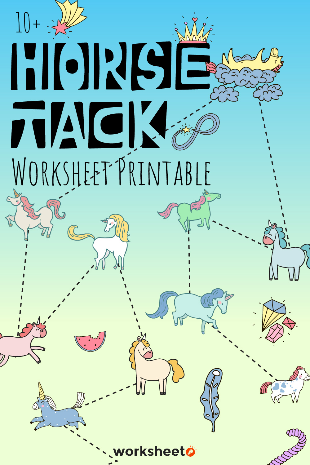 Horse Tack Worksheet Printable