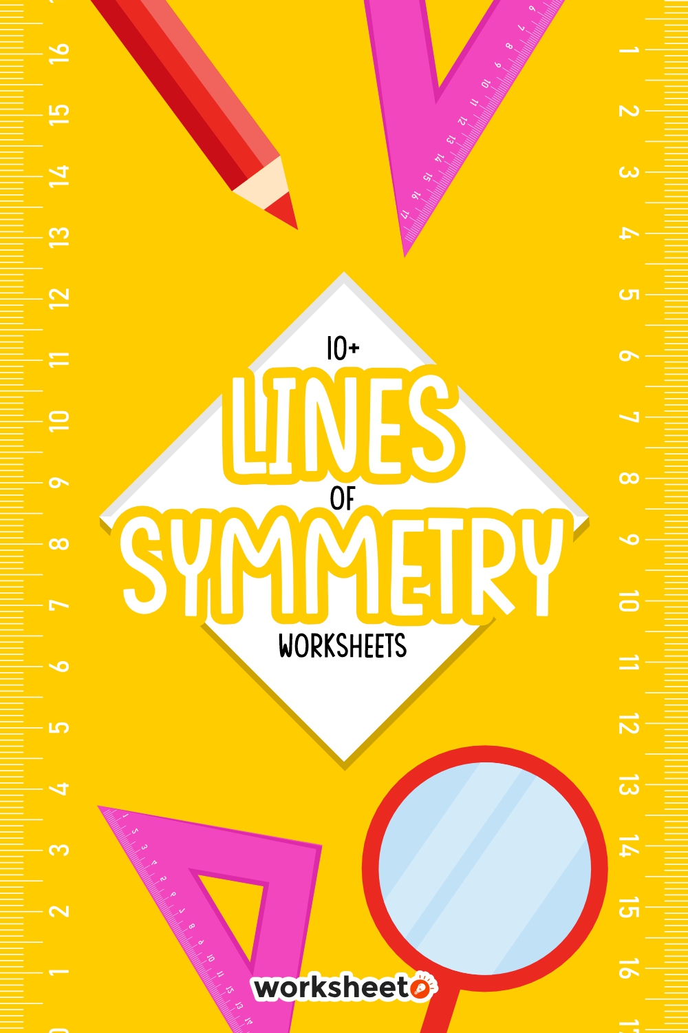 Lines of Symmetry Worksheets