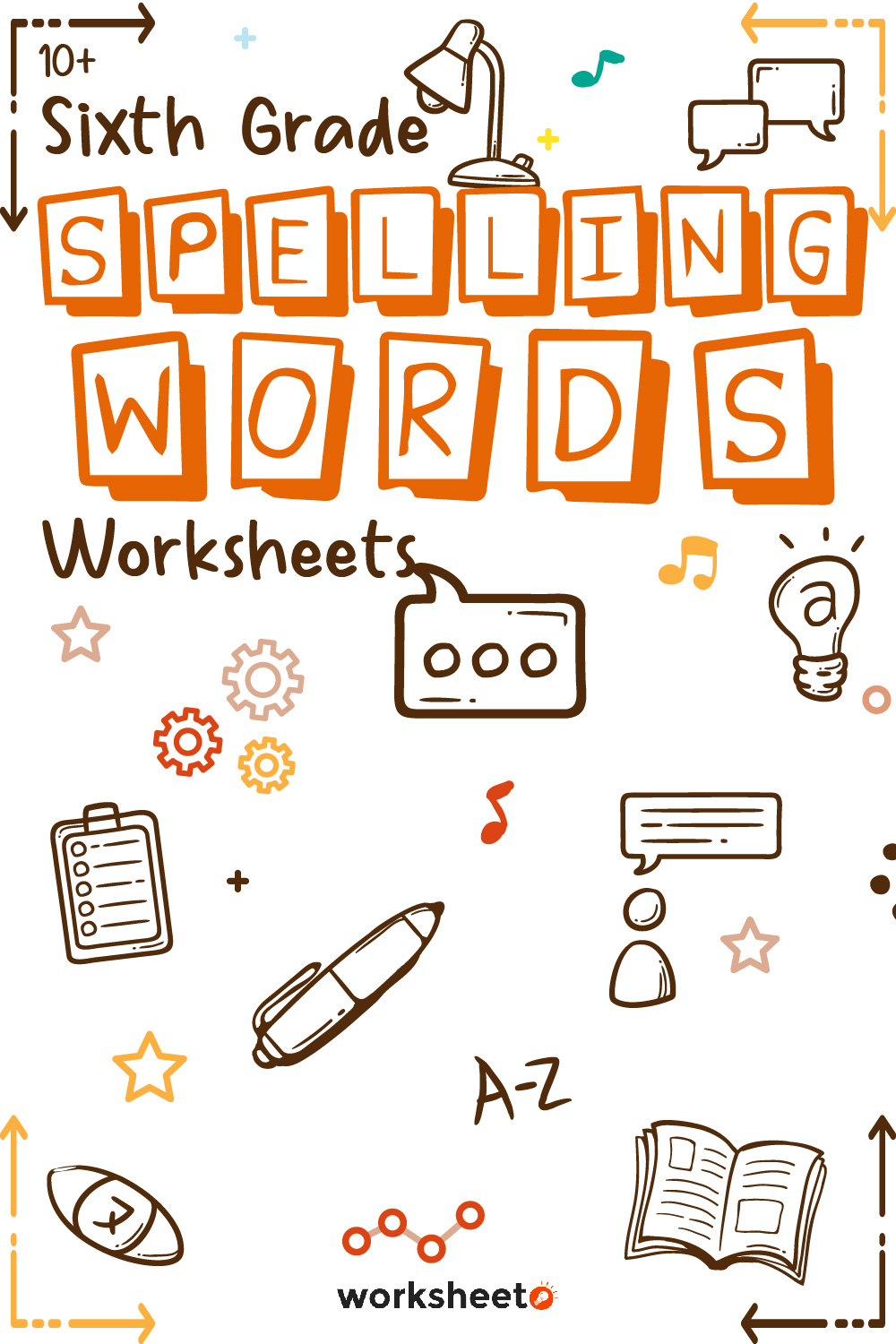 Sixth Grade Spelling Words Worksheets