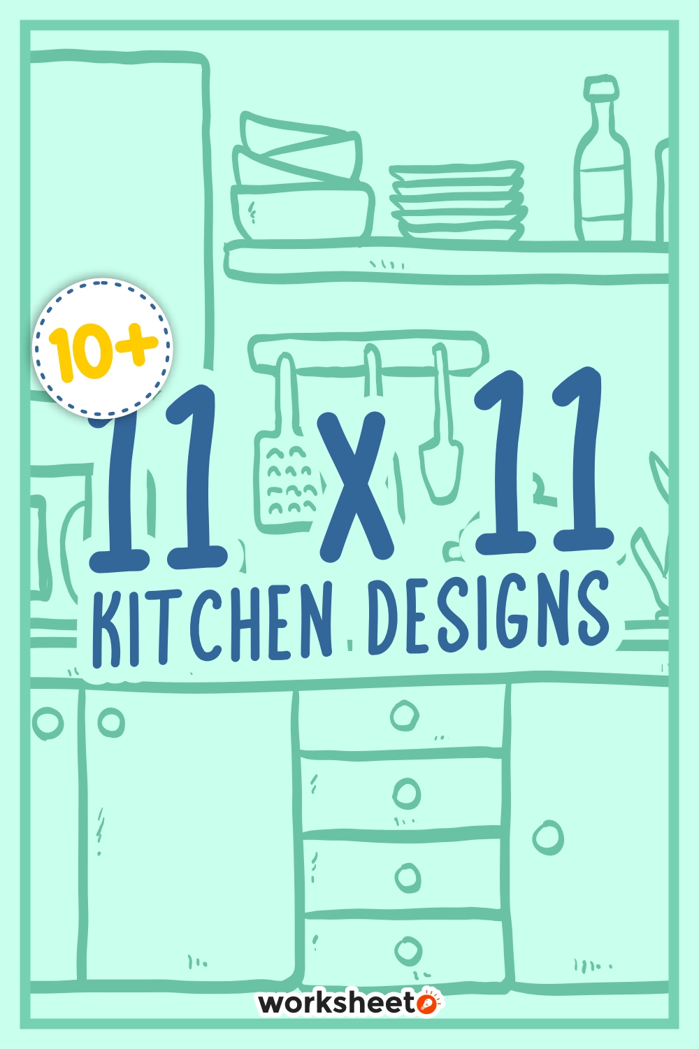 11 X 11 Kitchen Designs