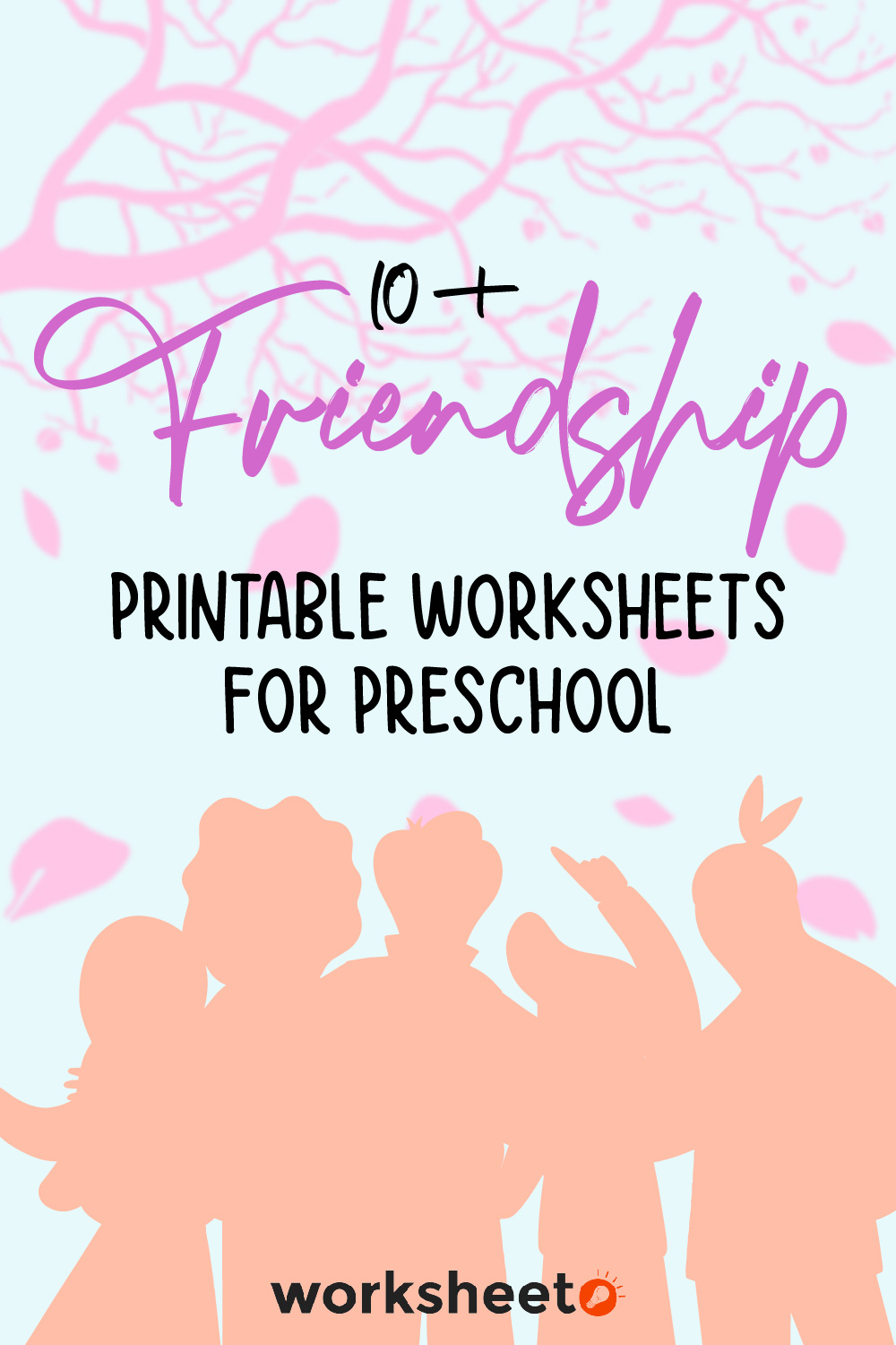 Friendship Printable Worksheets for Preschool