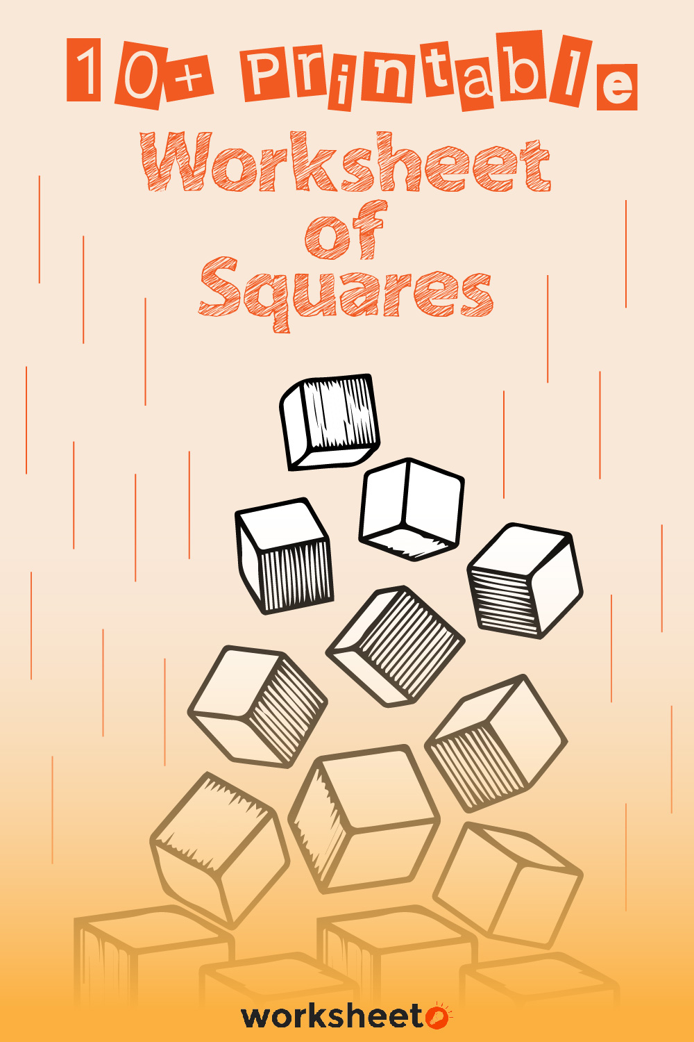 Printable Worksheet of Squares