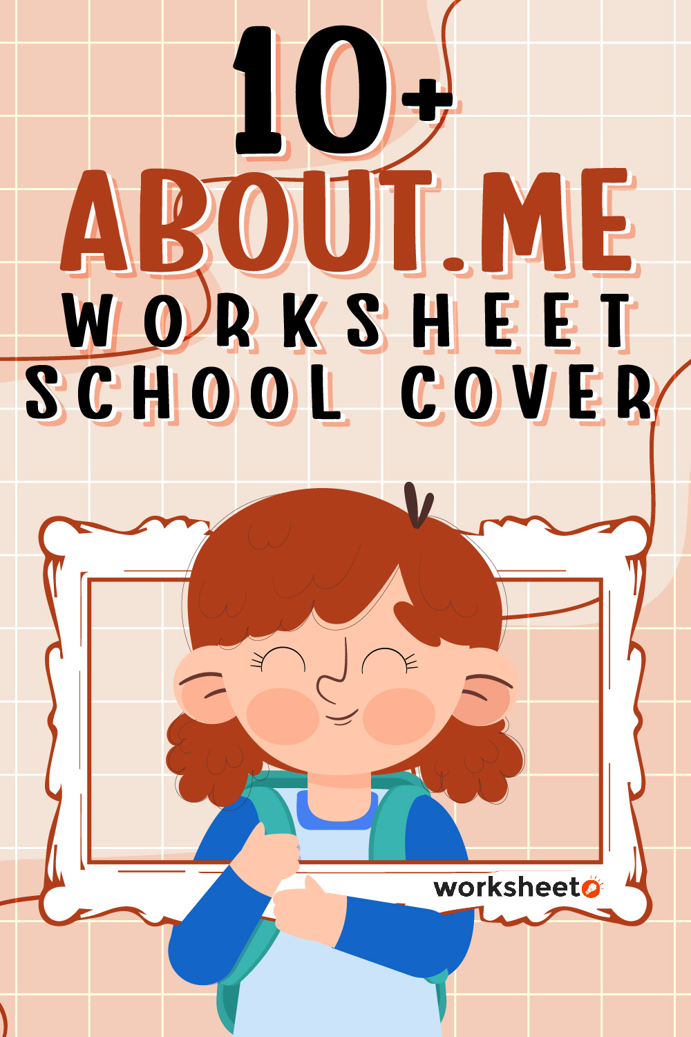 About.me Worksheet School Cover