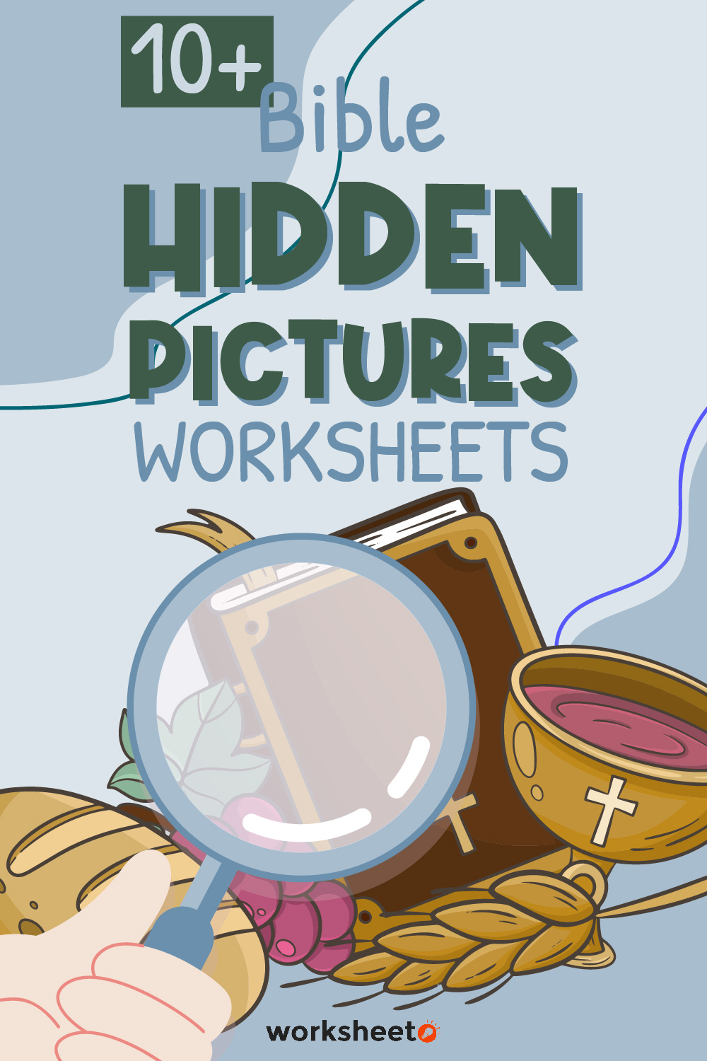Bible Hidden Pictures Worksheets