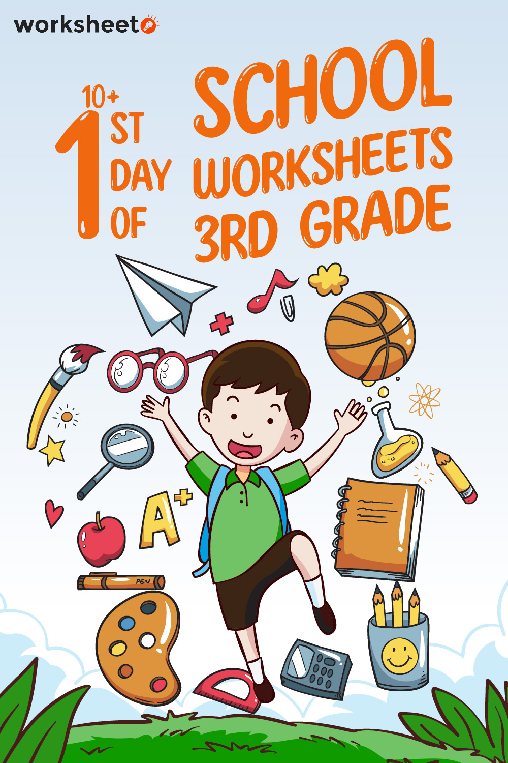 First Day of School Worksheets 3rd Grade