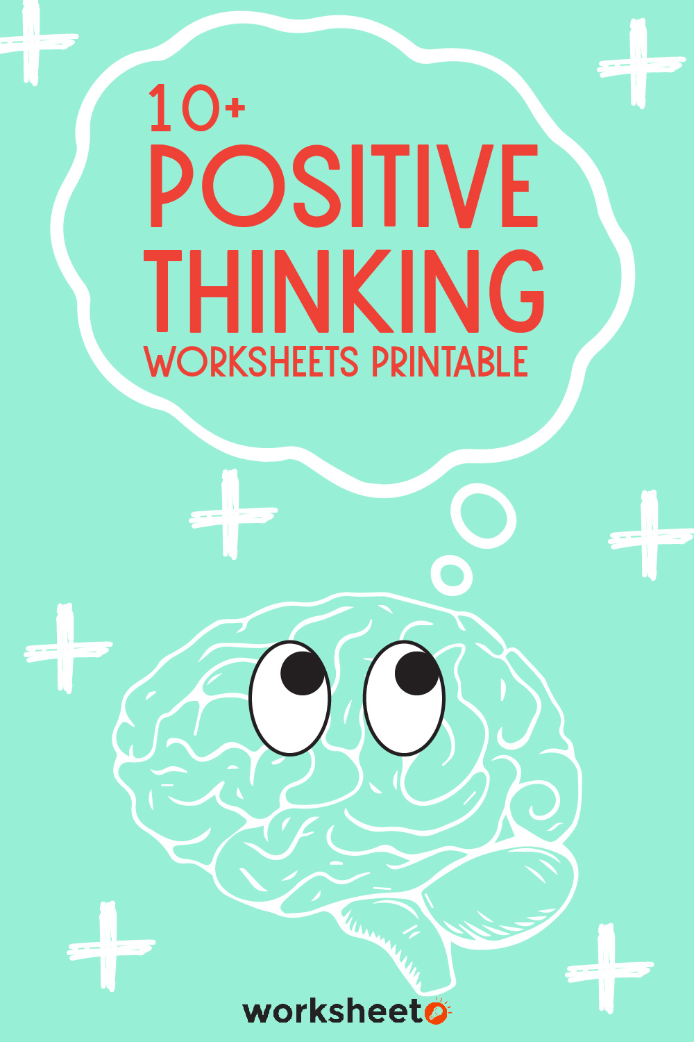 Positive Thinking Worksheets Printable
