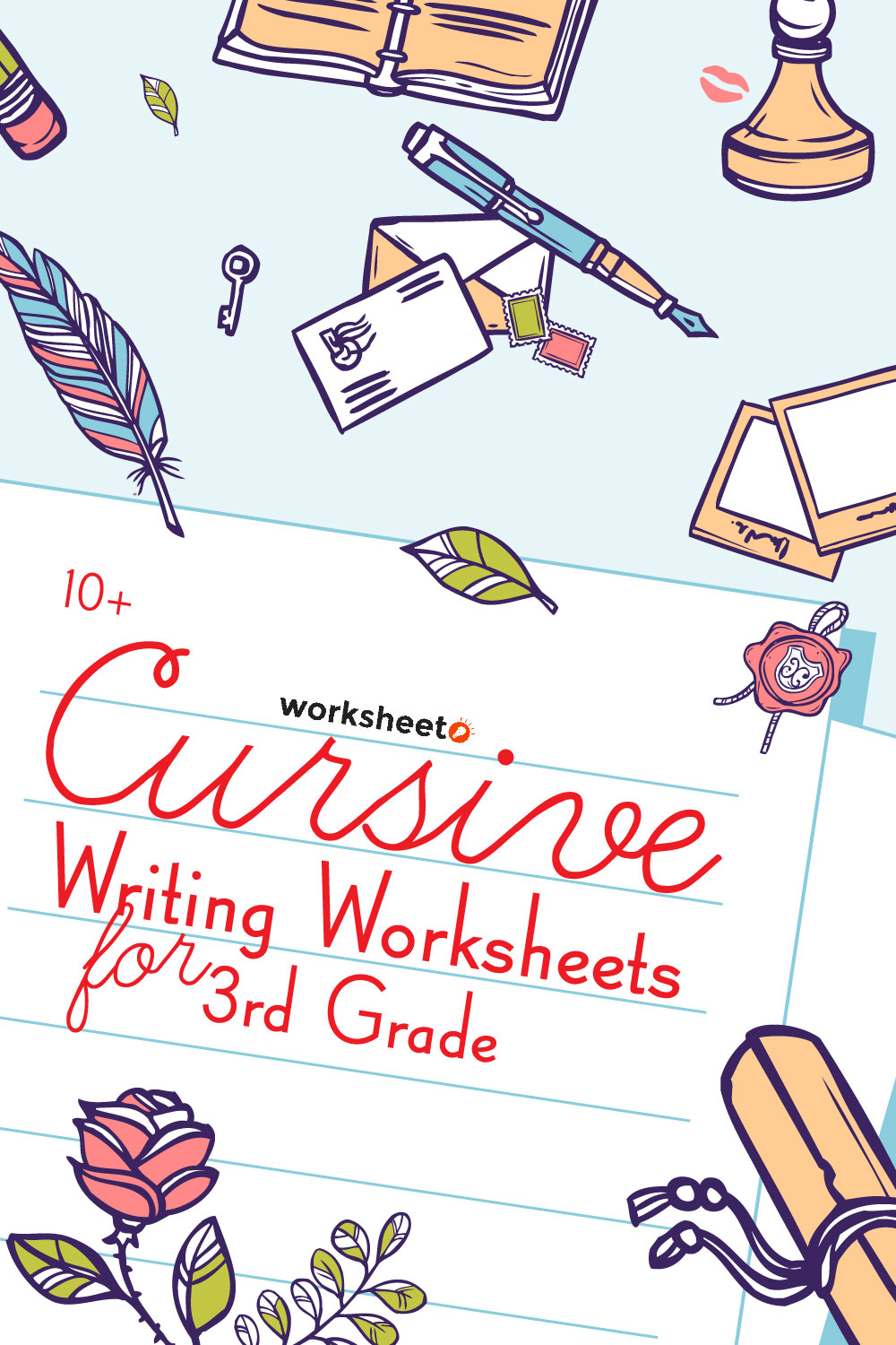 16 Images of Cursive Writing Worksheets For 3rd Grade