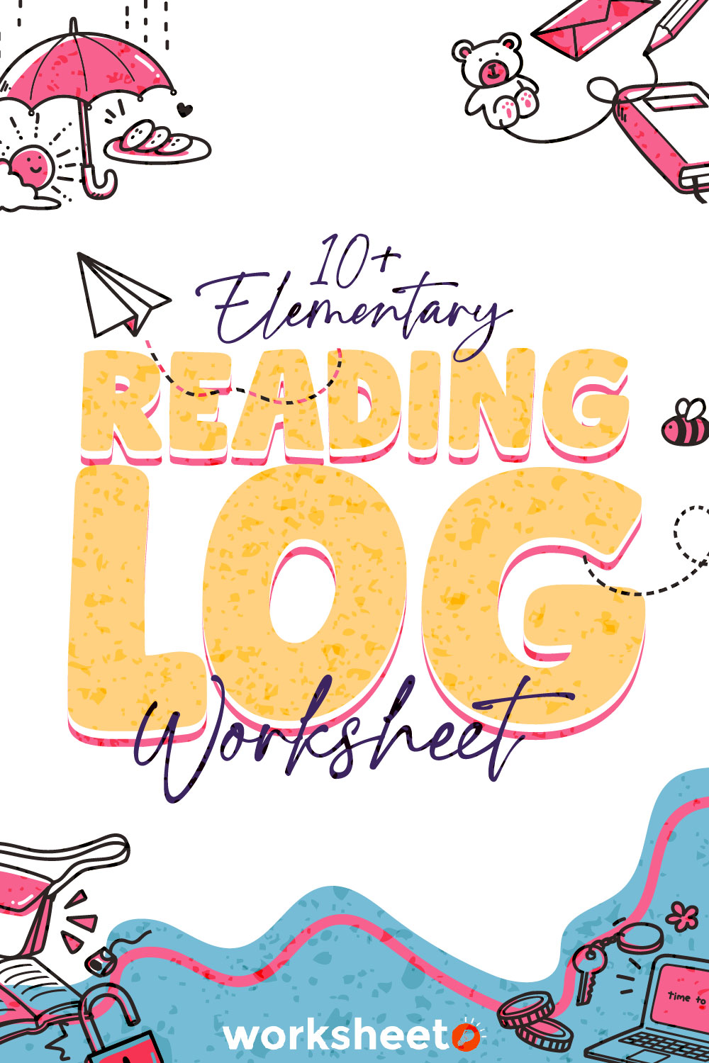 Elementary Reading Log Worksheet