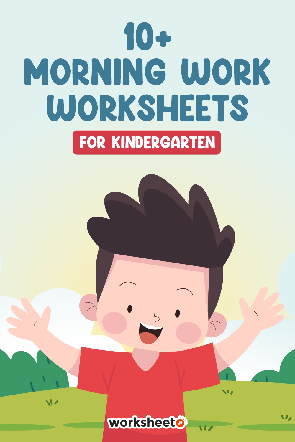 Morning Work Worksheets for Kindergarten