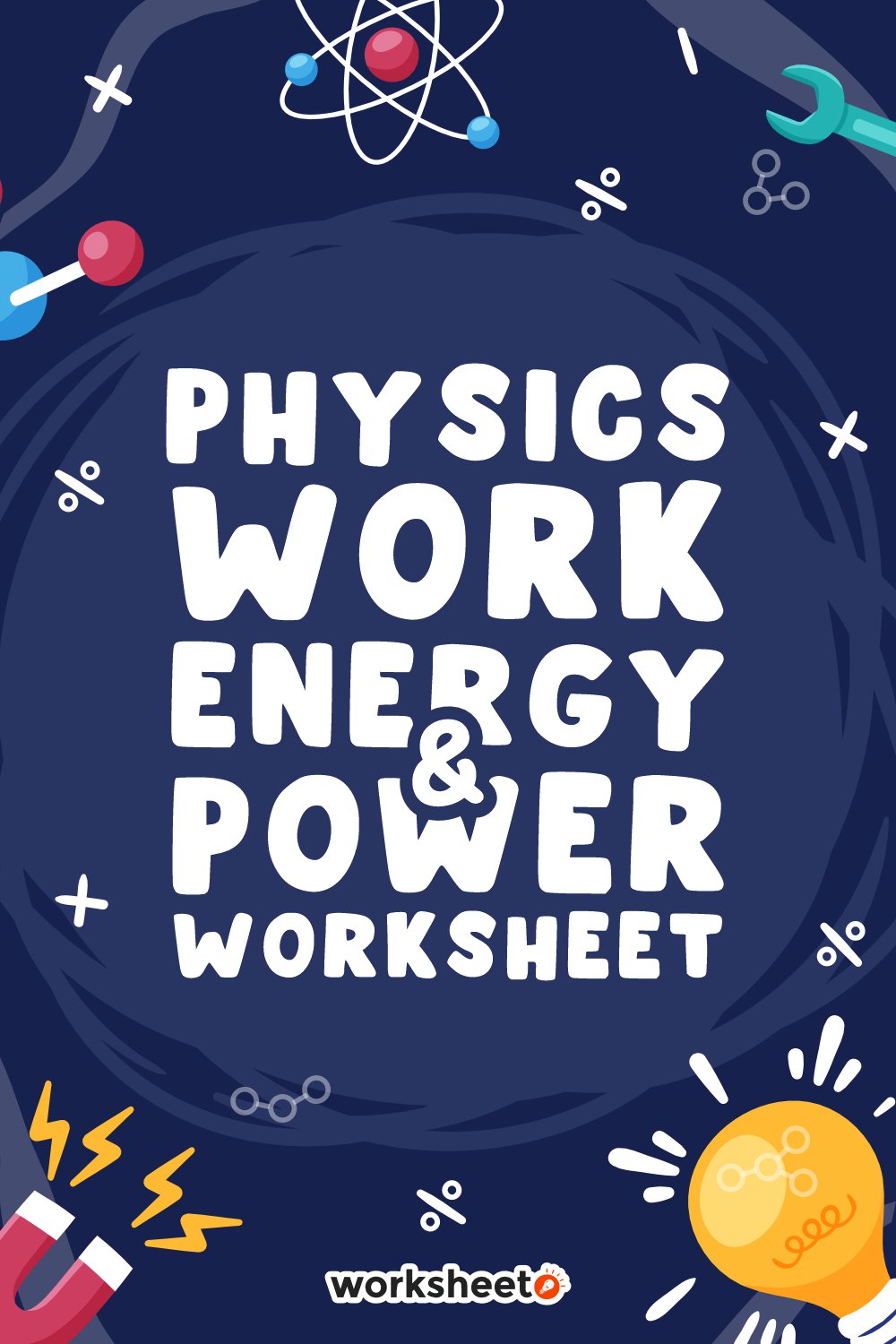 Physics Work Energy and Power Worksheet
