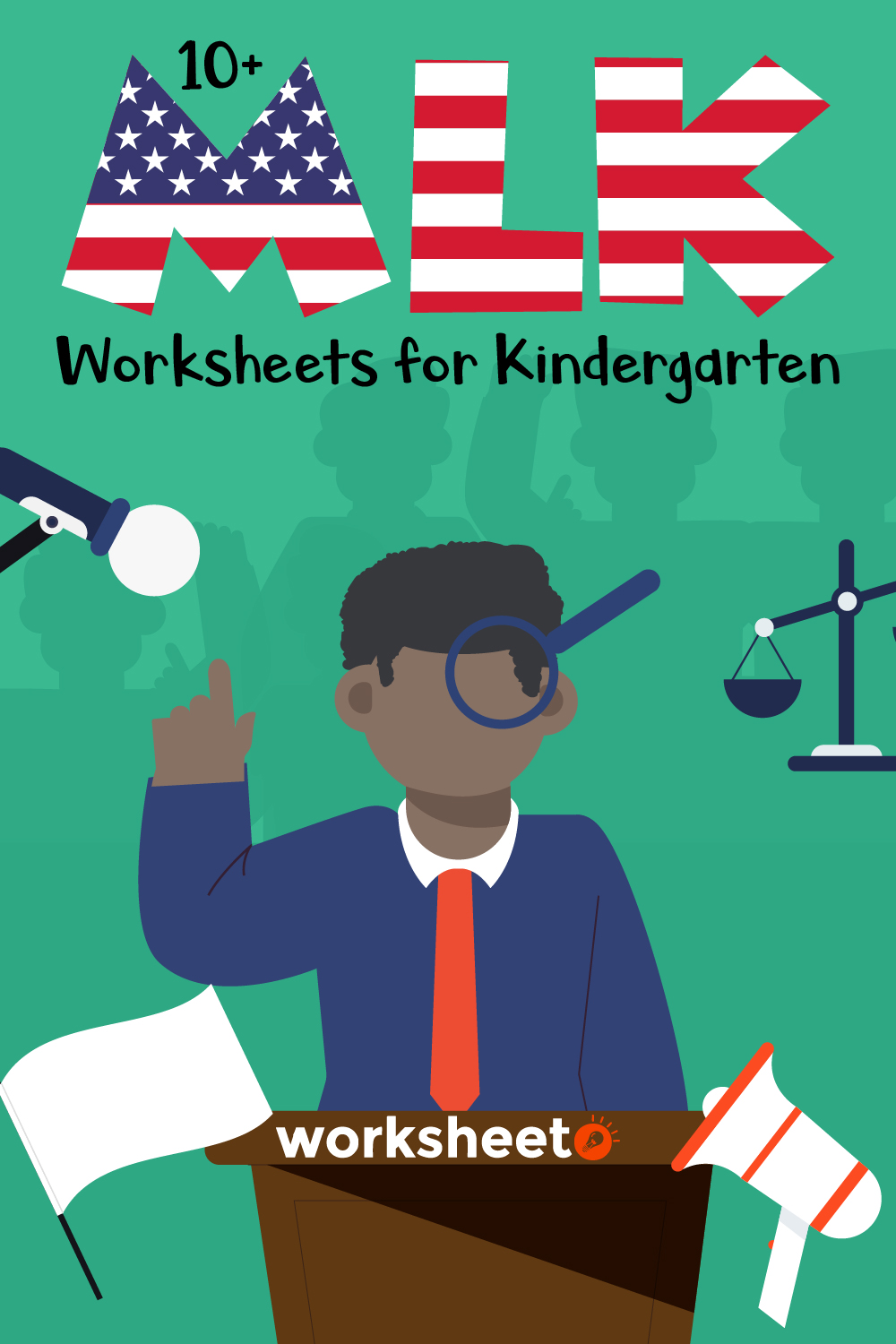 MLK Worksheets for Kindergarten