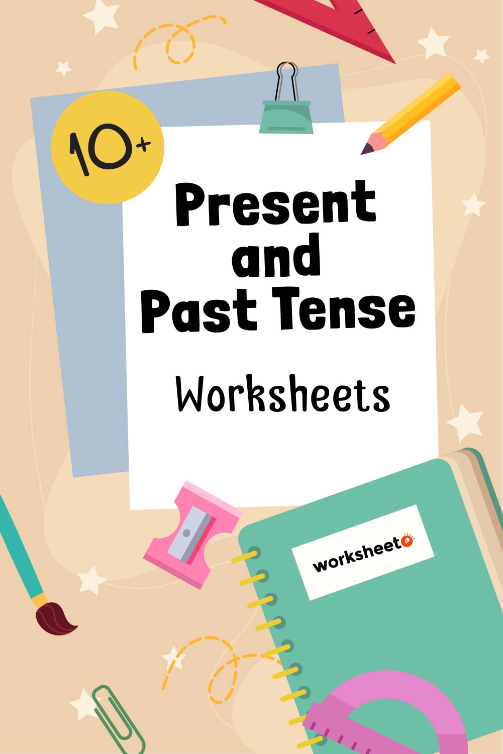 19 Images of Present And Past Tense Worksheets