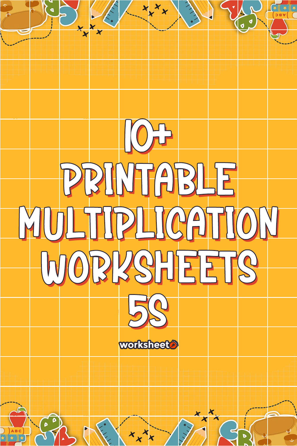Printable Multiplication Worksheets 5S