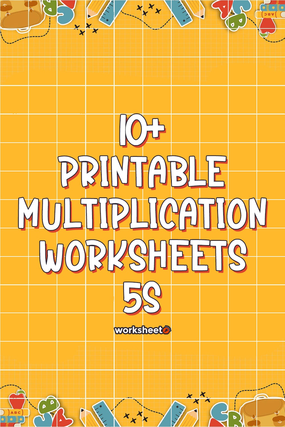 15 Images of Printable Multiplication Worksheets 5S