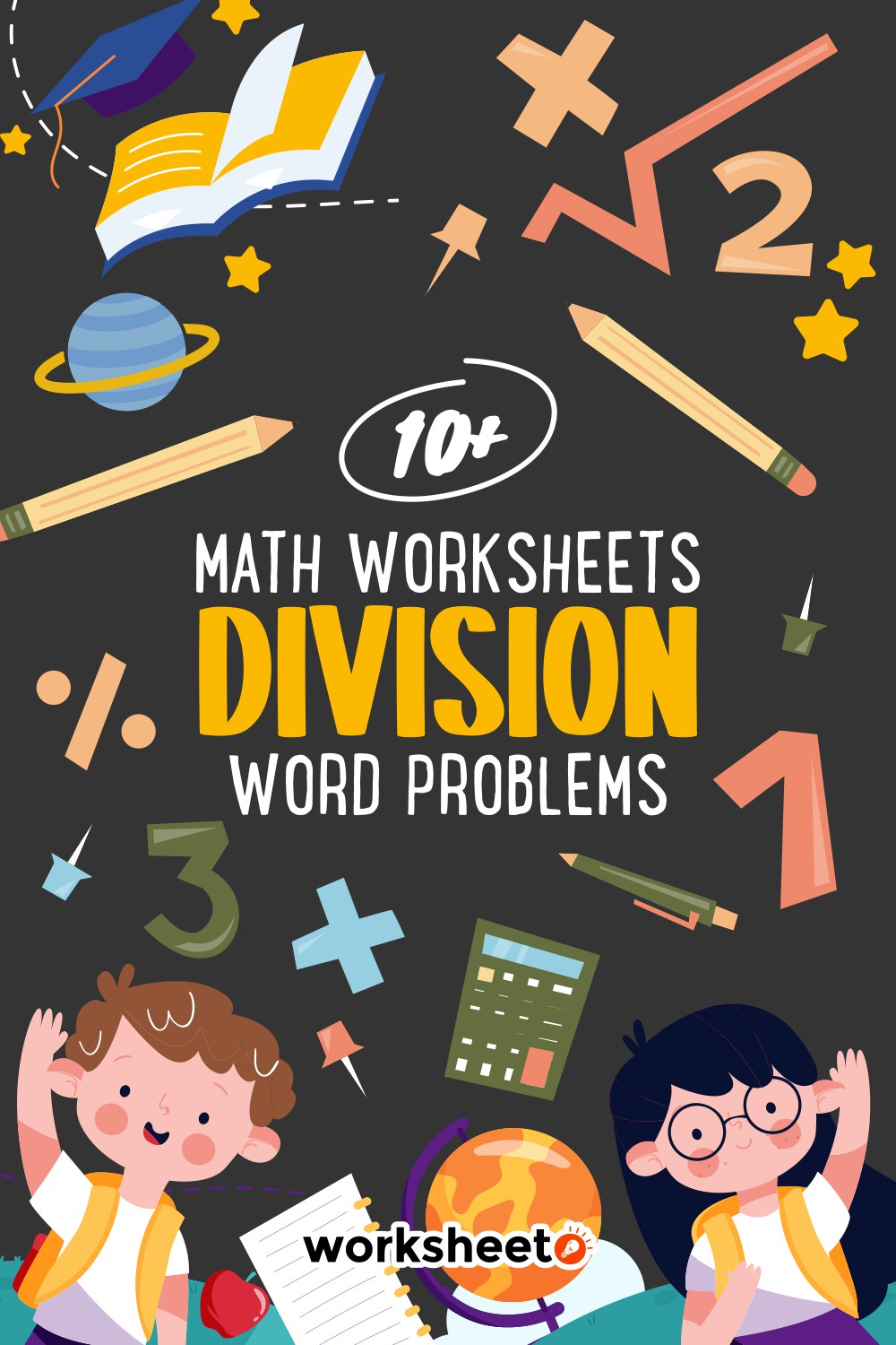 Math Worksheets Division Word Problems