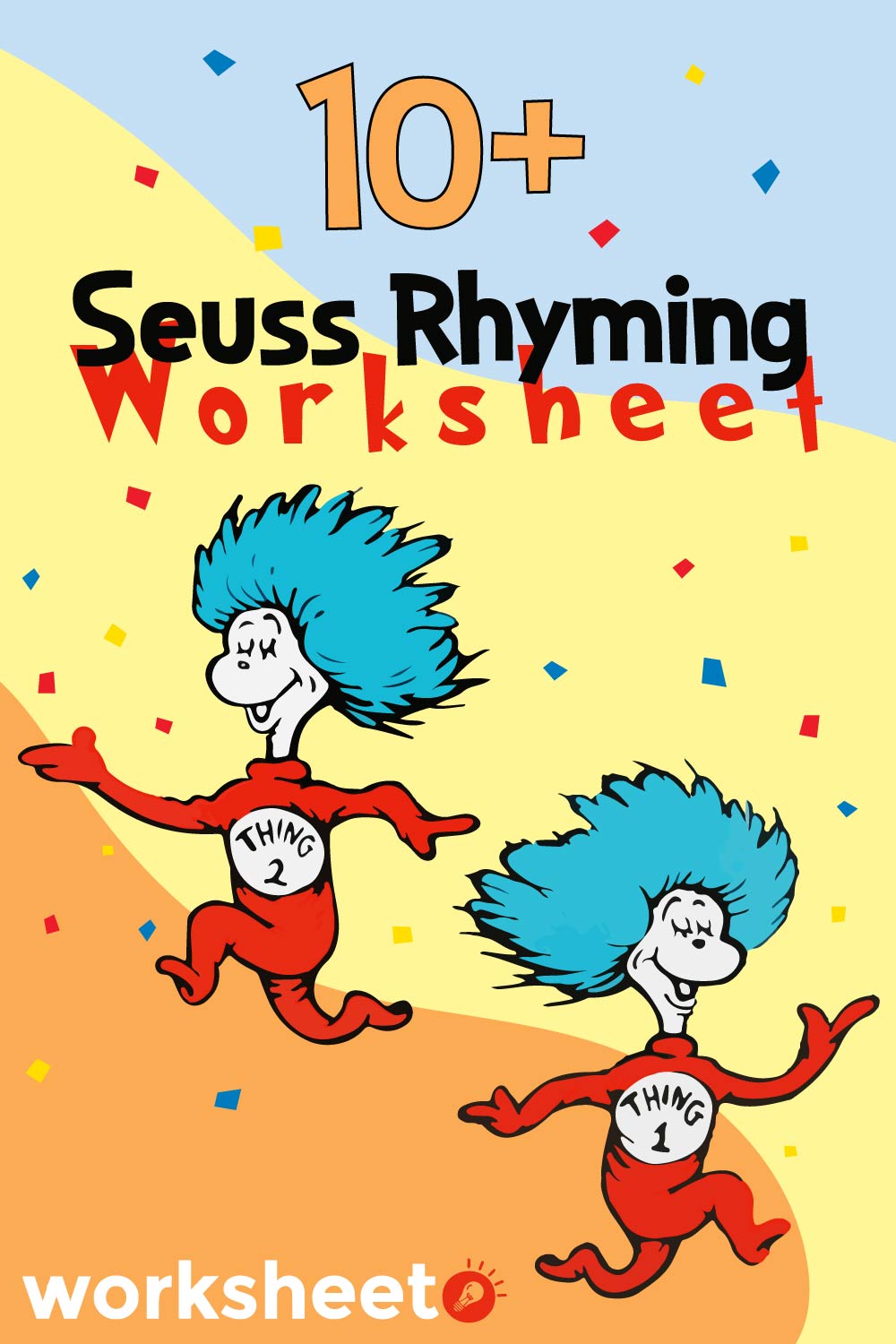 18 Images of Seuss Rhyming Worksheet