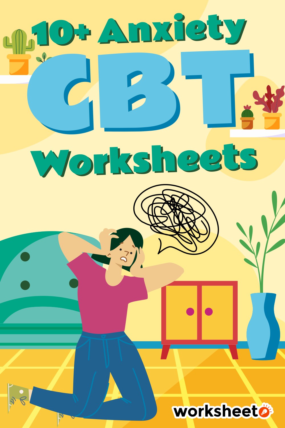 Anxiety CBT Worksheets