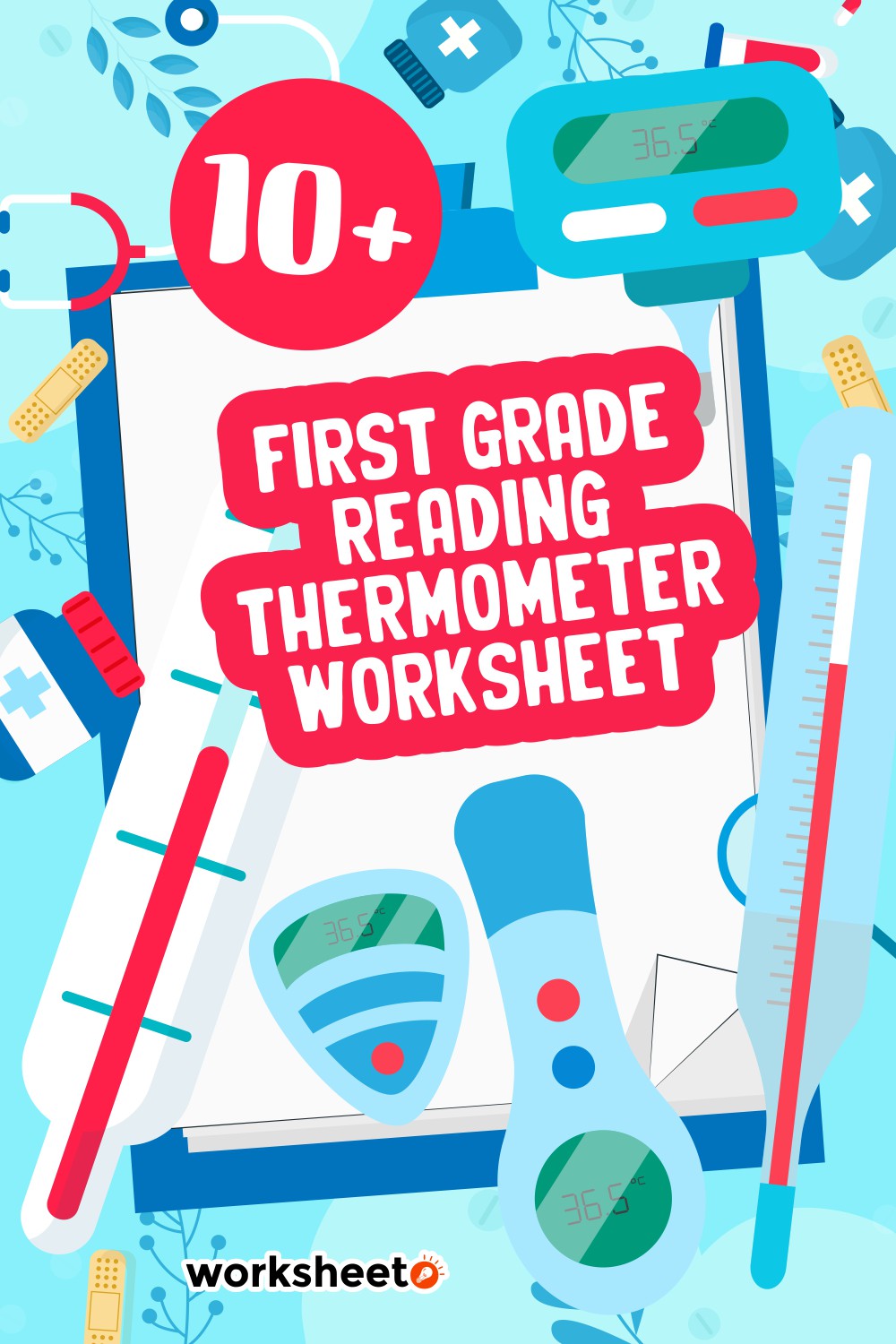 17 Images of First Grade Reading Thermometer Worksheet