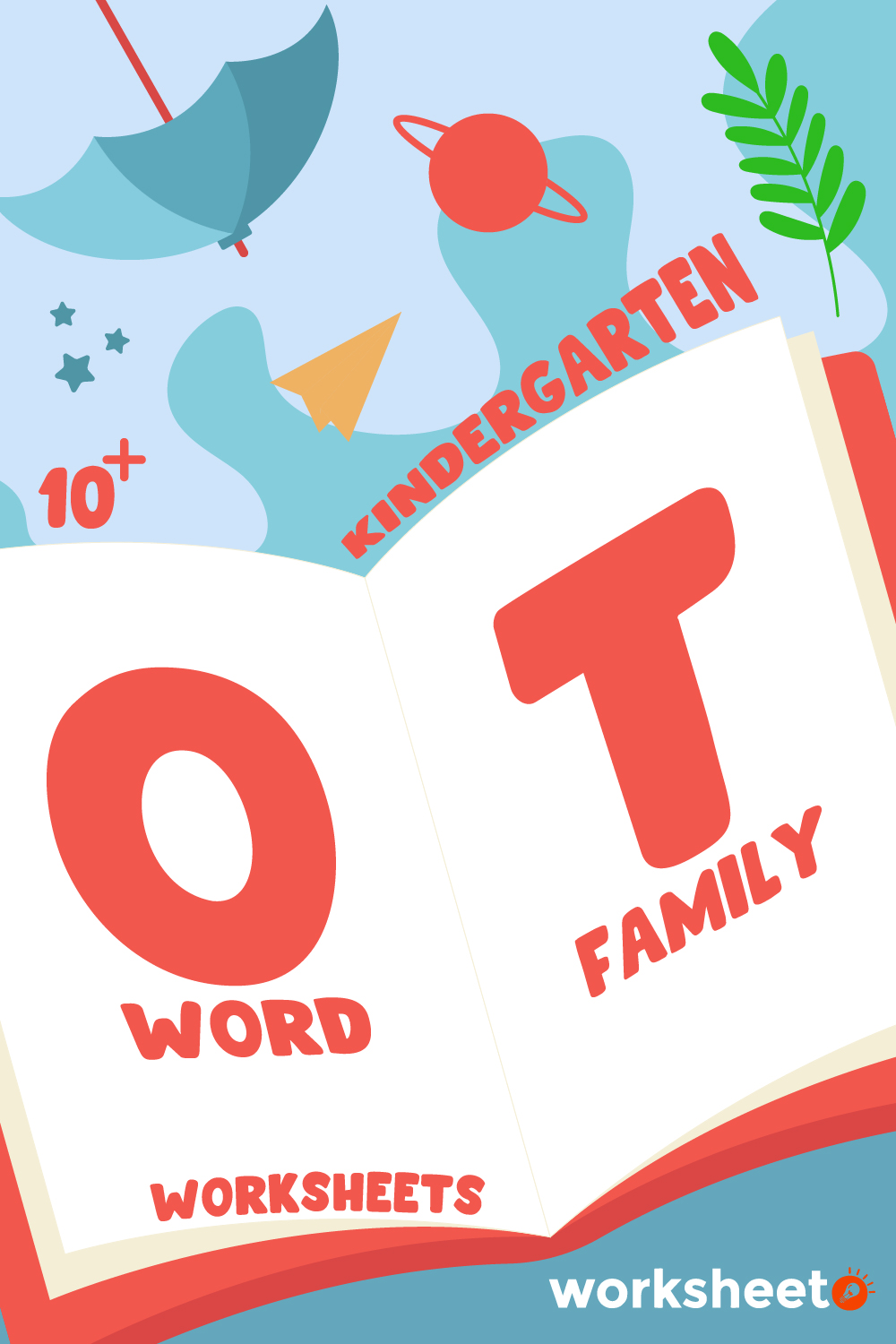 Kindergarten OT Word Family Worksheets