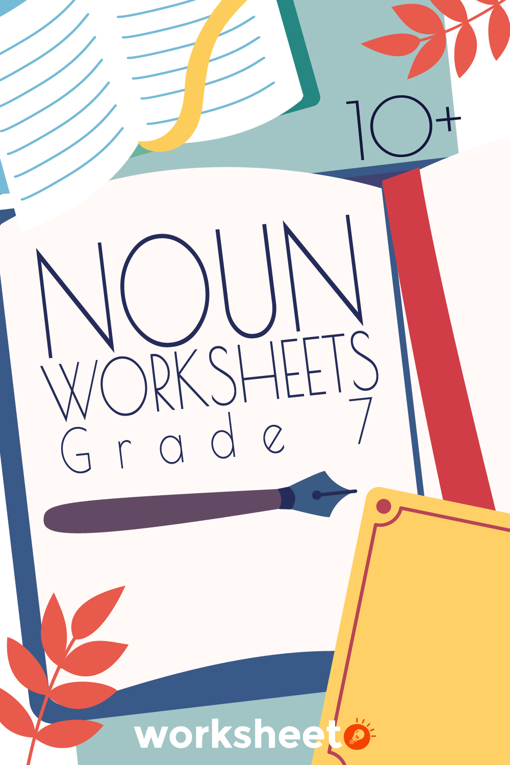 14 Images of Noun Worksheets Grade 7