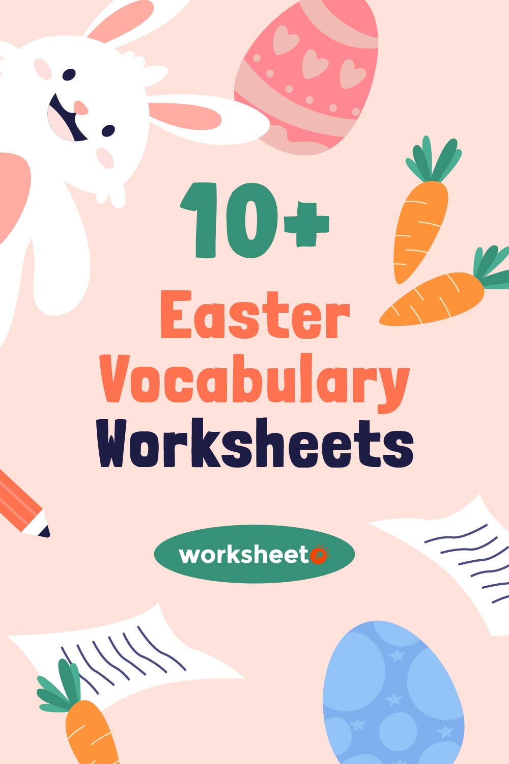Easter Vocabulary Worksheets