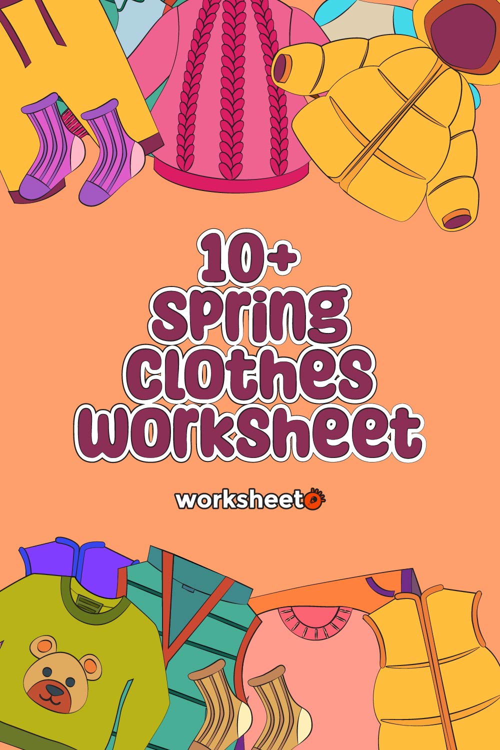 Spring Clothes Worksheet
