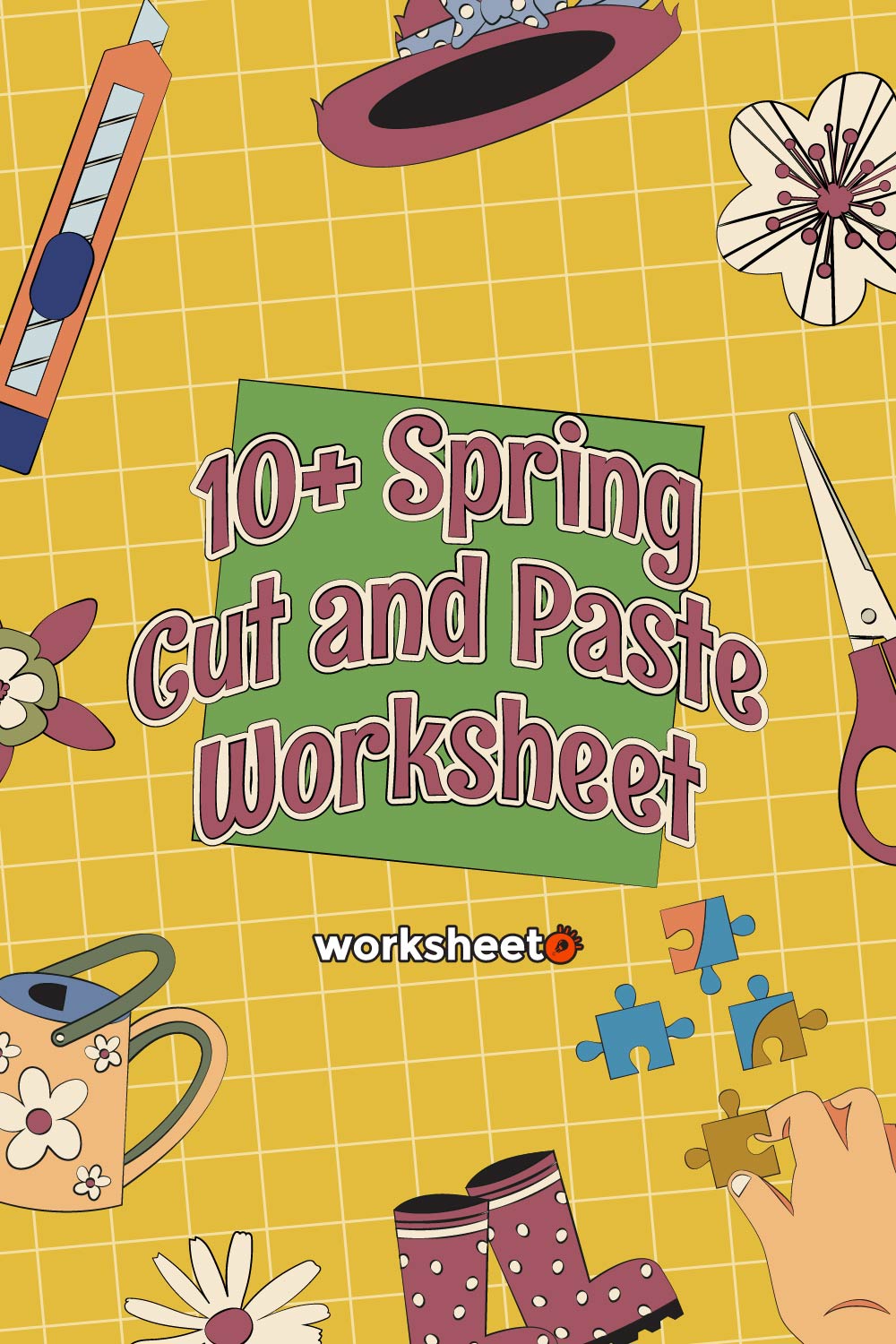 19 Images of Spring Cut And Paste Worksheet