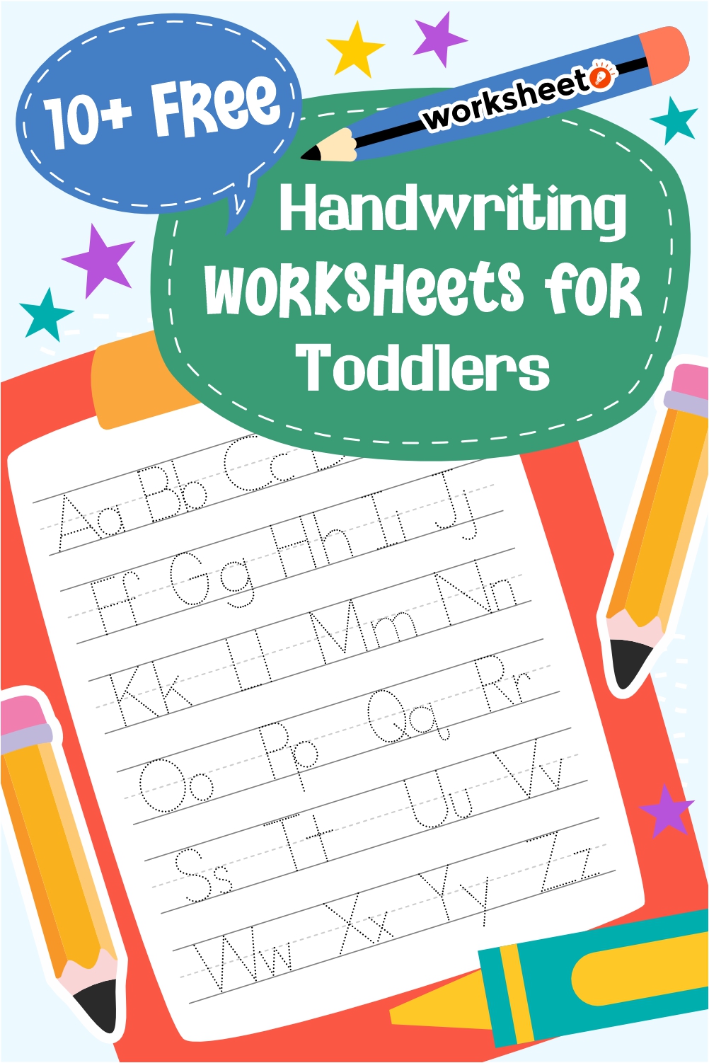 Free Handwriting Worksheets for Toddlers