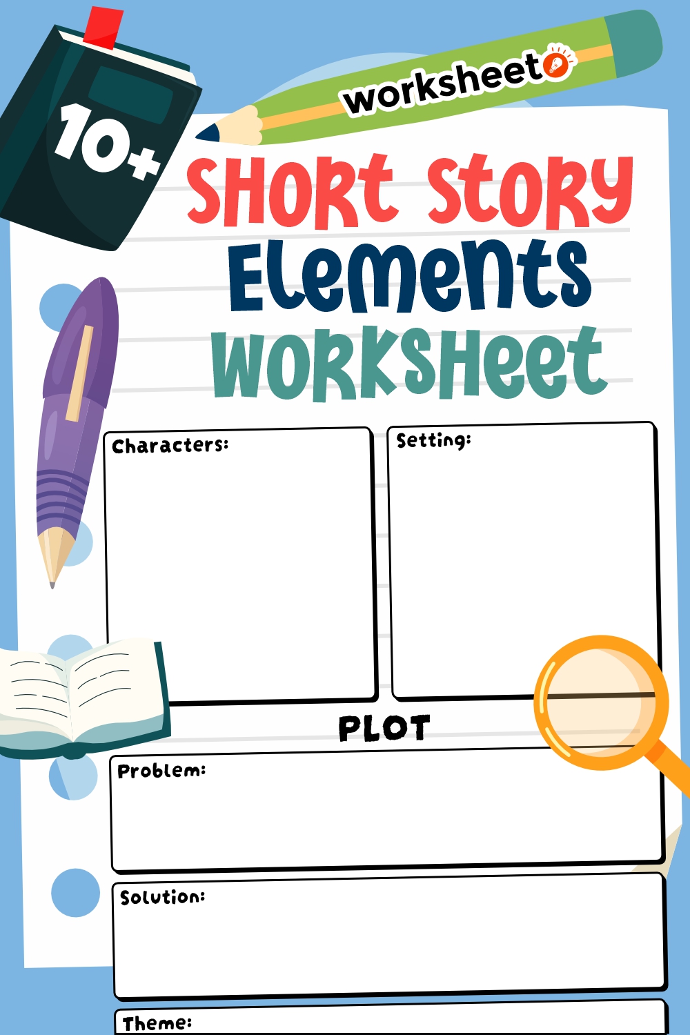 Short Story Elements Worksheet