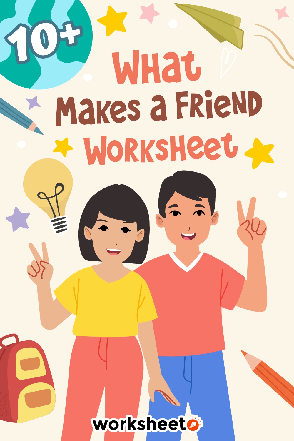 What Makes a Friend Worksheet