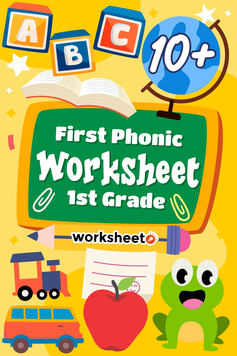 First Phonic Worksheet 1st Grade