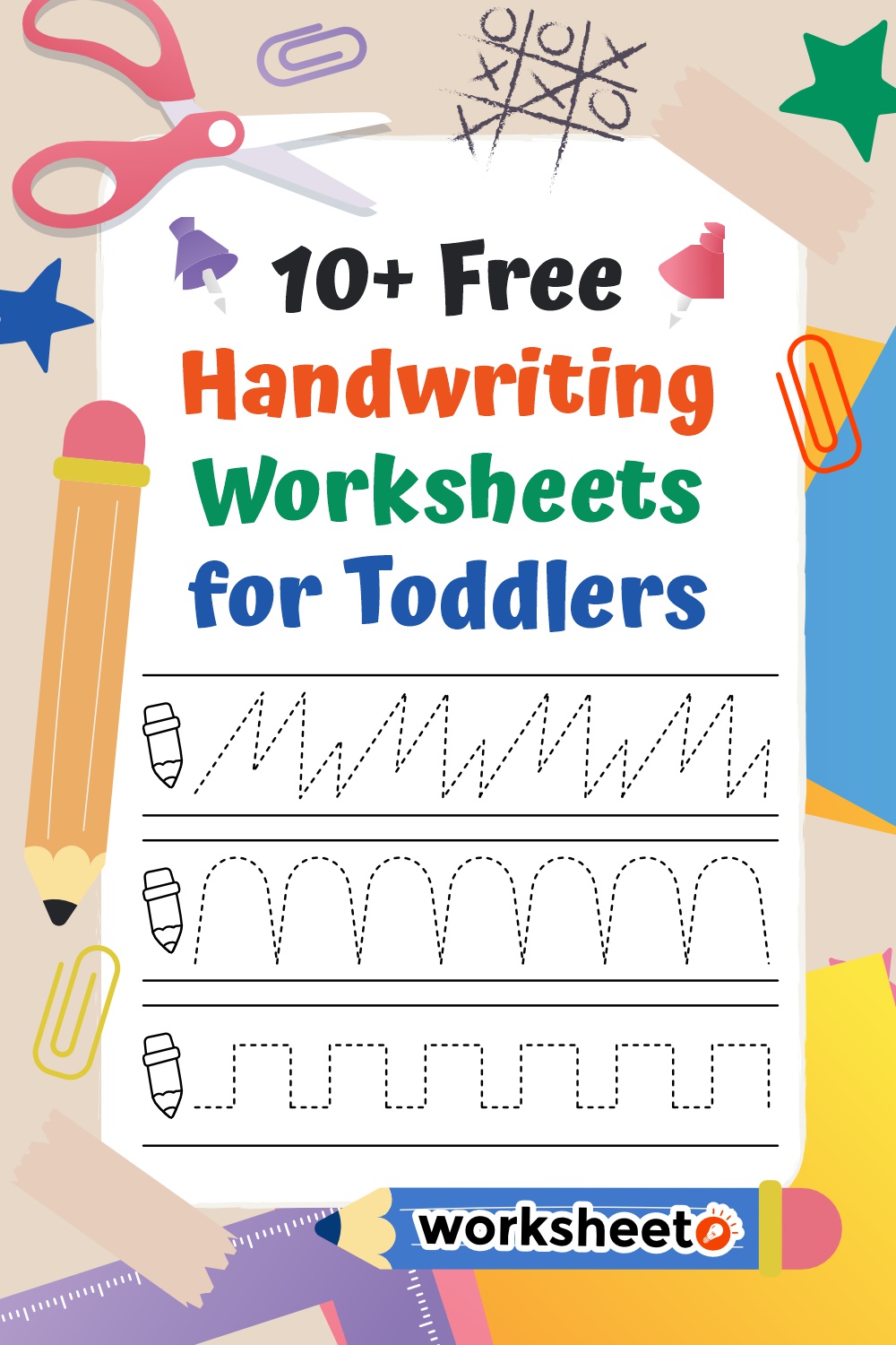 Free Handwriting Worksheets for Toddlers