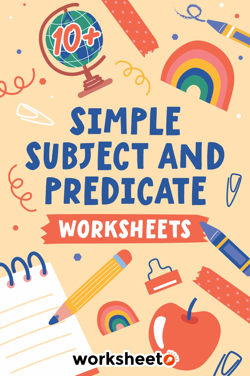 Simple Subject and Predicate Worksheets