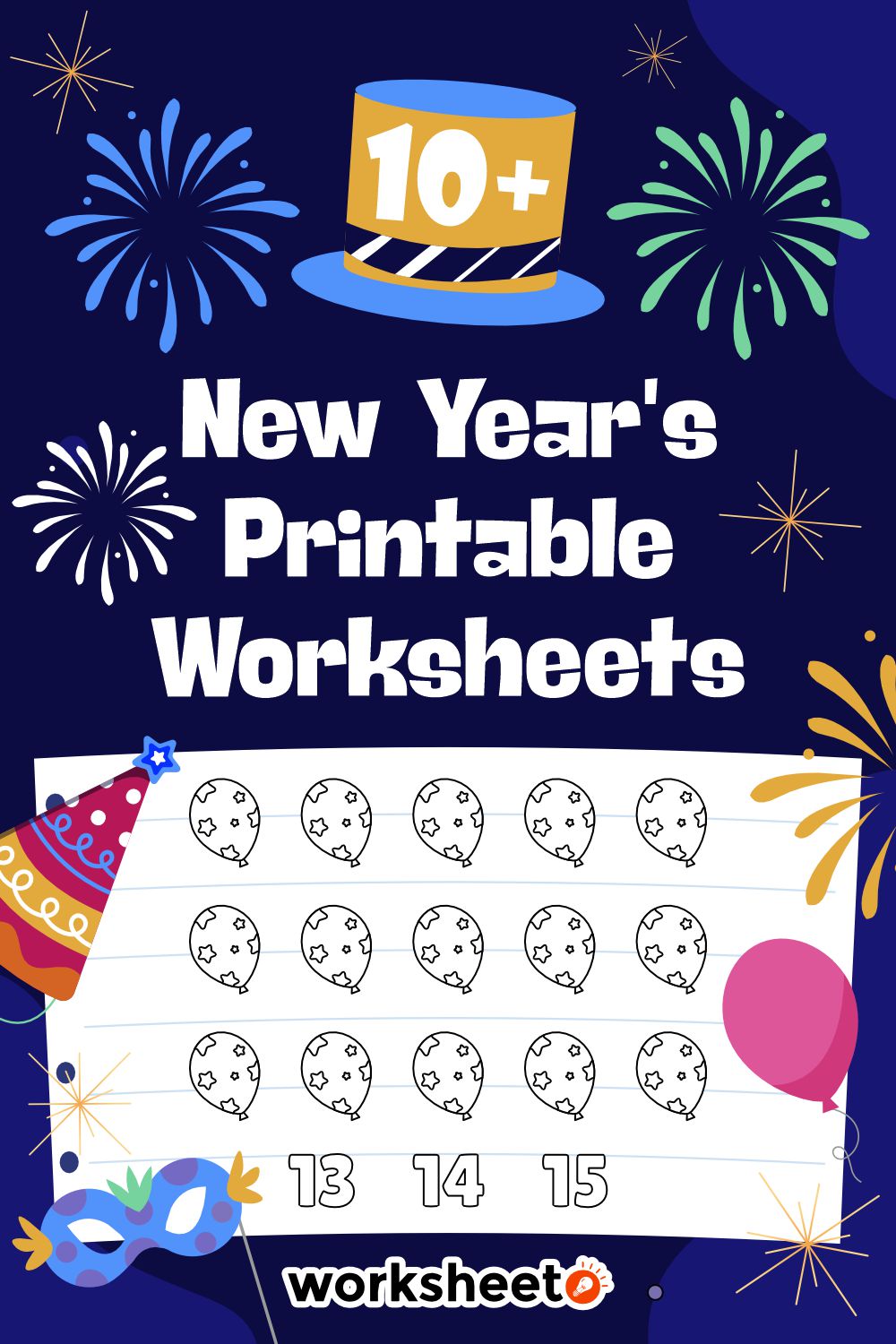 New Years Printable Worksheets