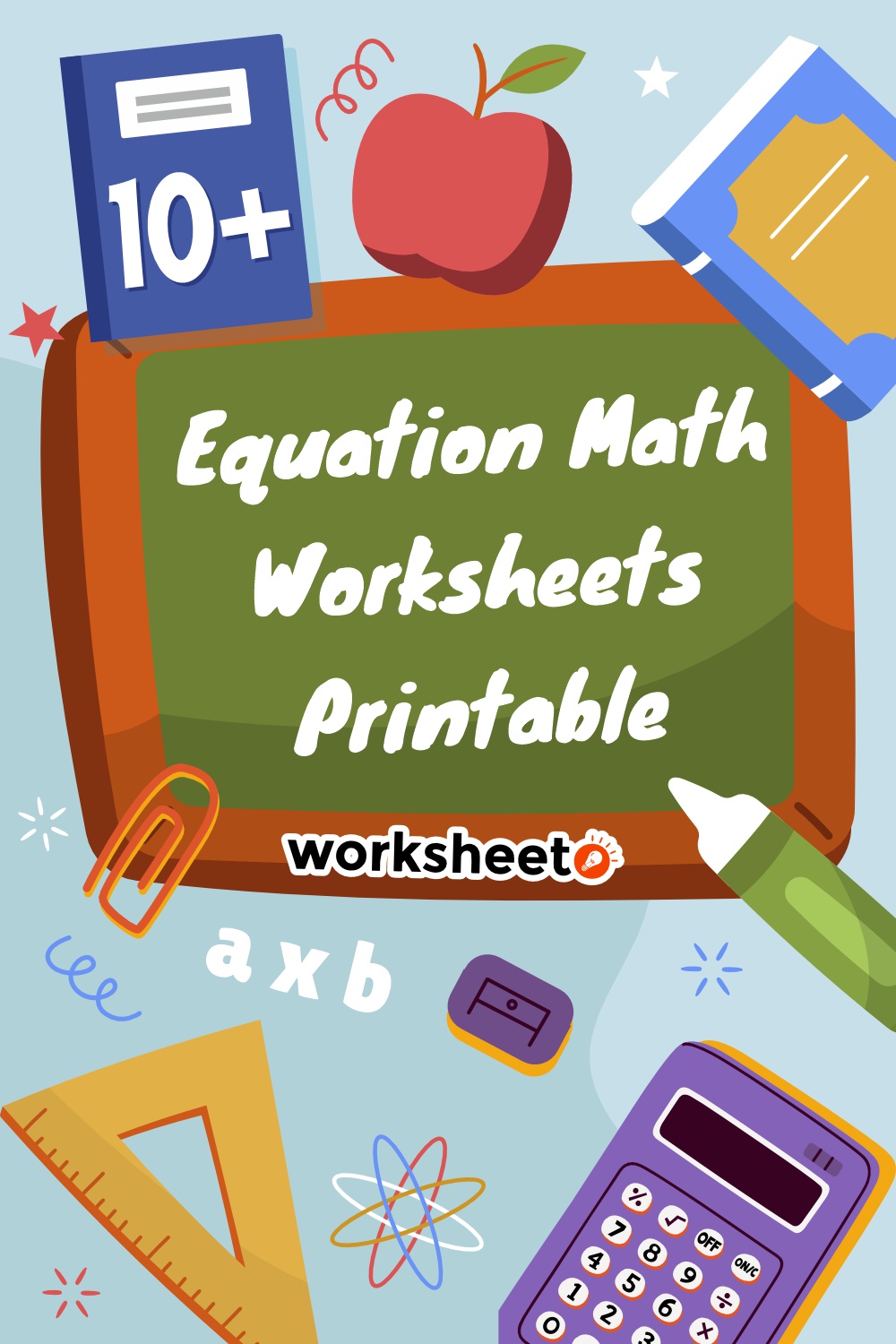 Equation Math Worksheets Printable