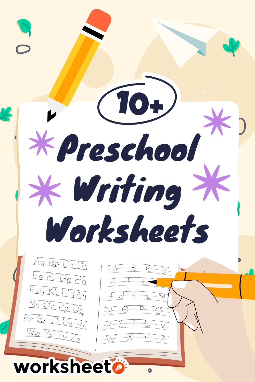 Preschool Writing Worksheets