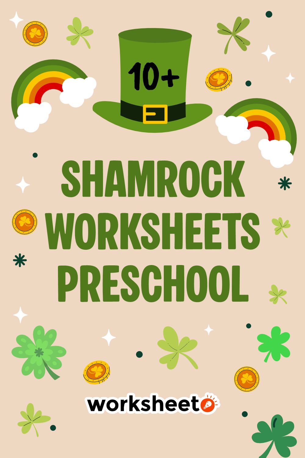 Shamrock Worksheets Preschool