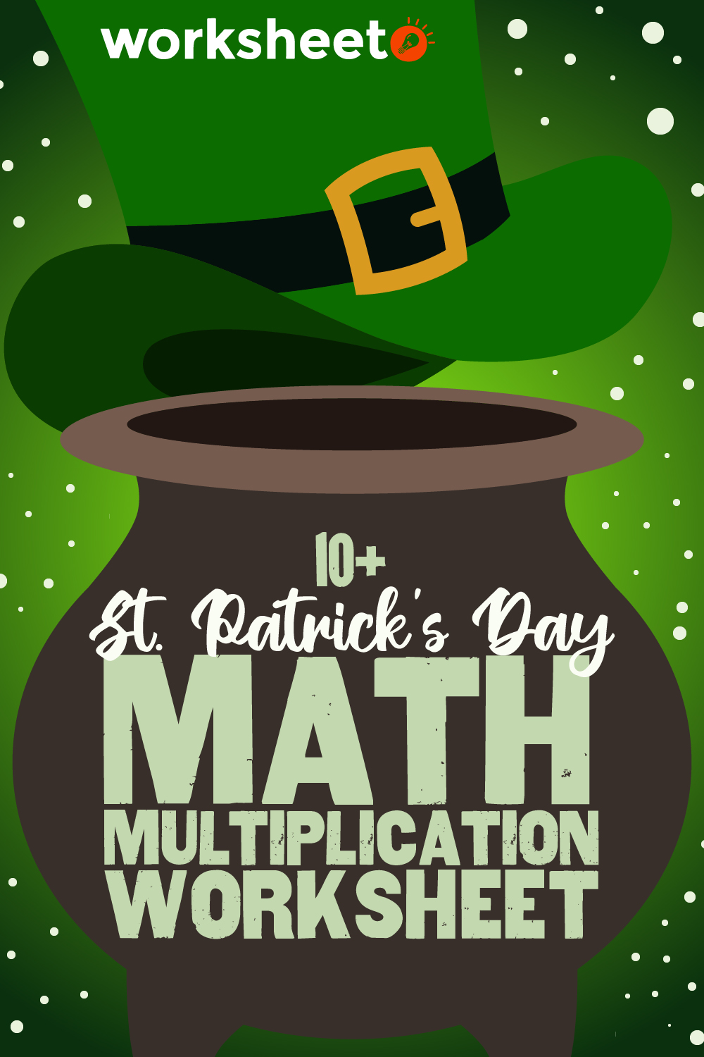 St. Patricks Day Math Multiplication Worksheet