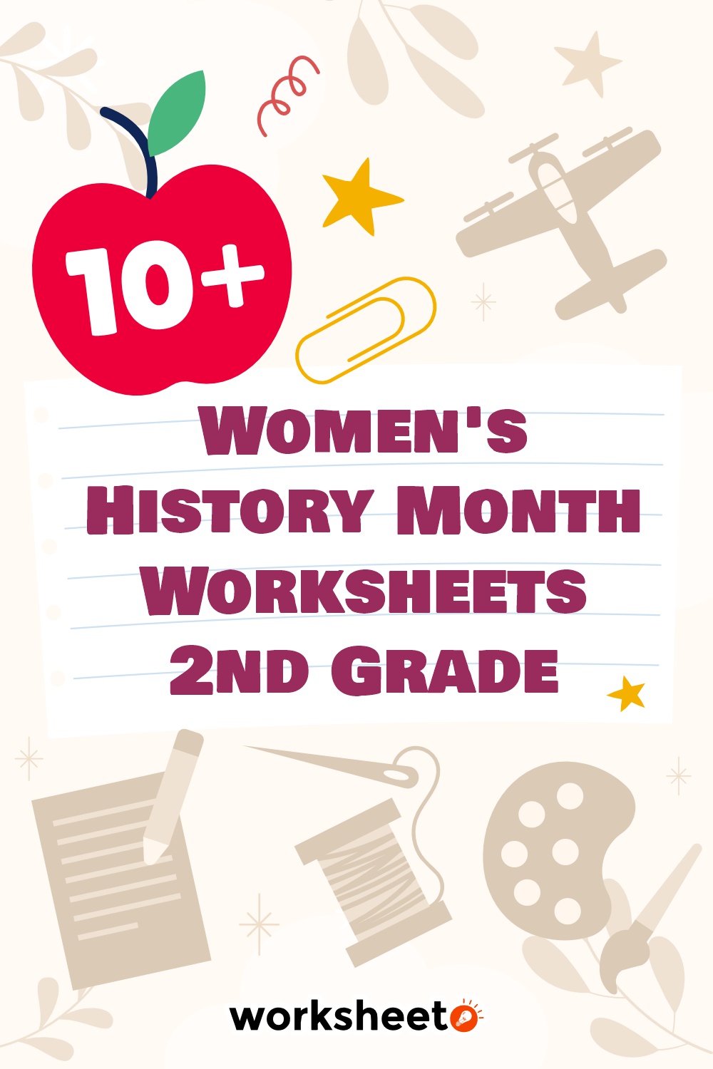Womens History Month Worksheets 2nd Grade