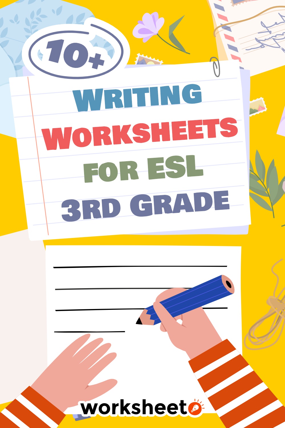 Writing Worksheets for ESL 3rd Grade