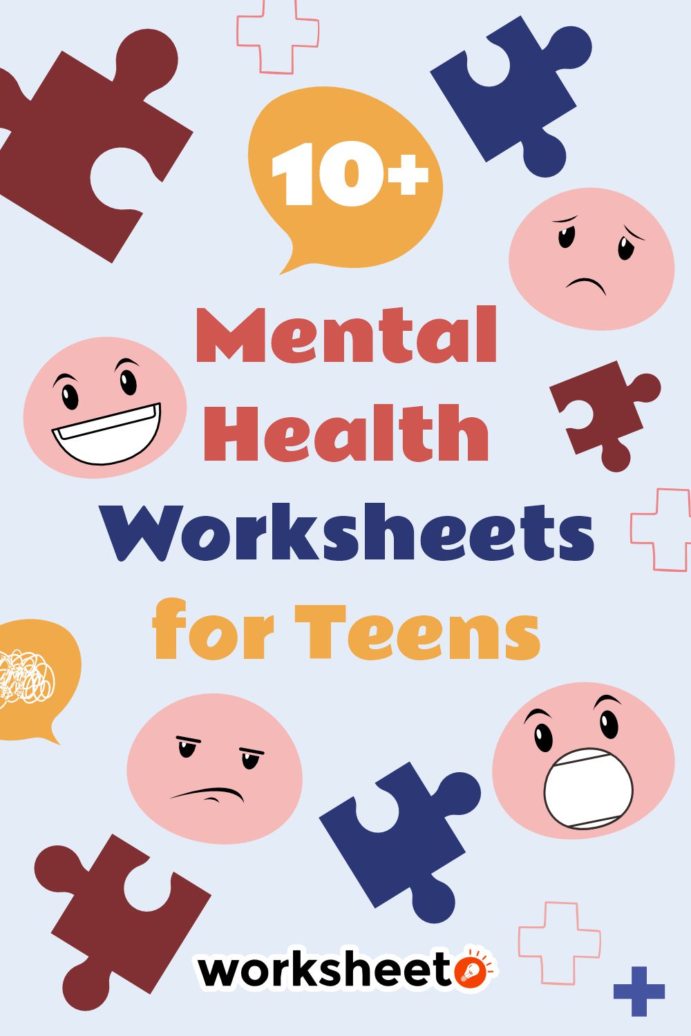 Mental Health Worksheets for Teens