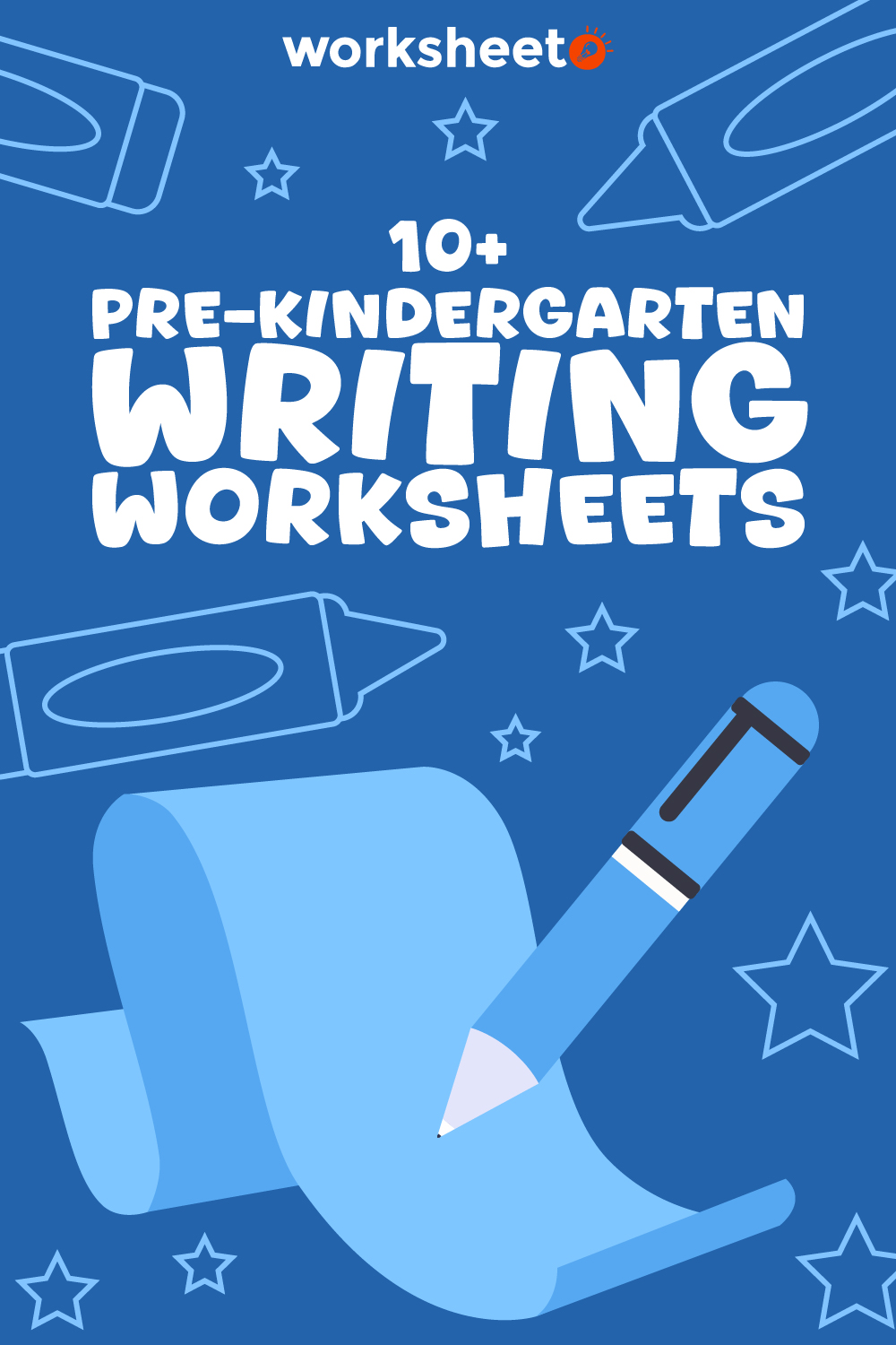 Pre-Kindergarten Writing Worksheets
