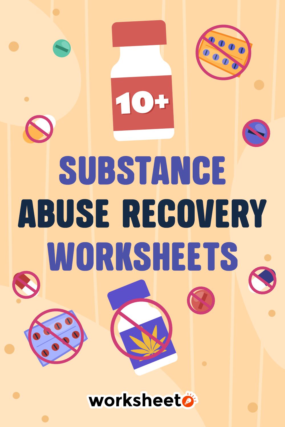 Substance Abuse Recovery Worksheets