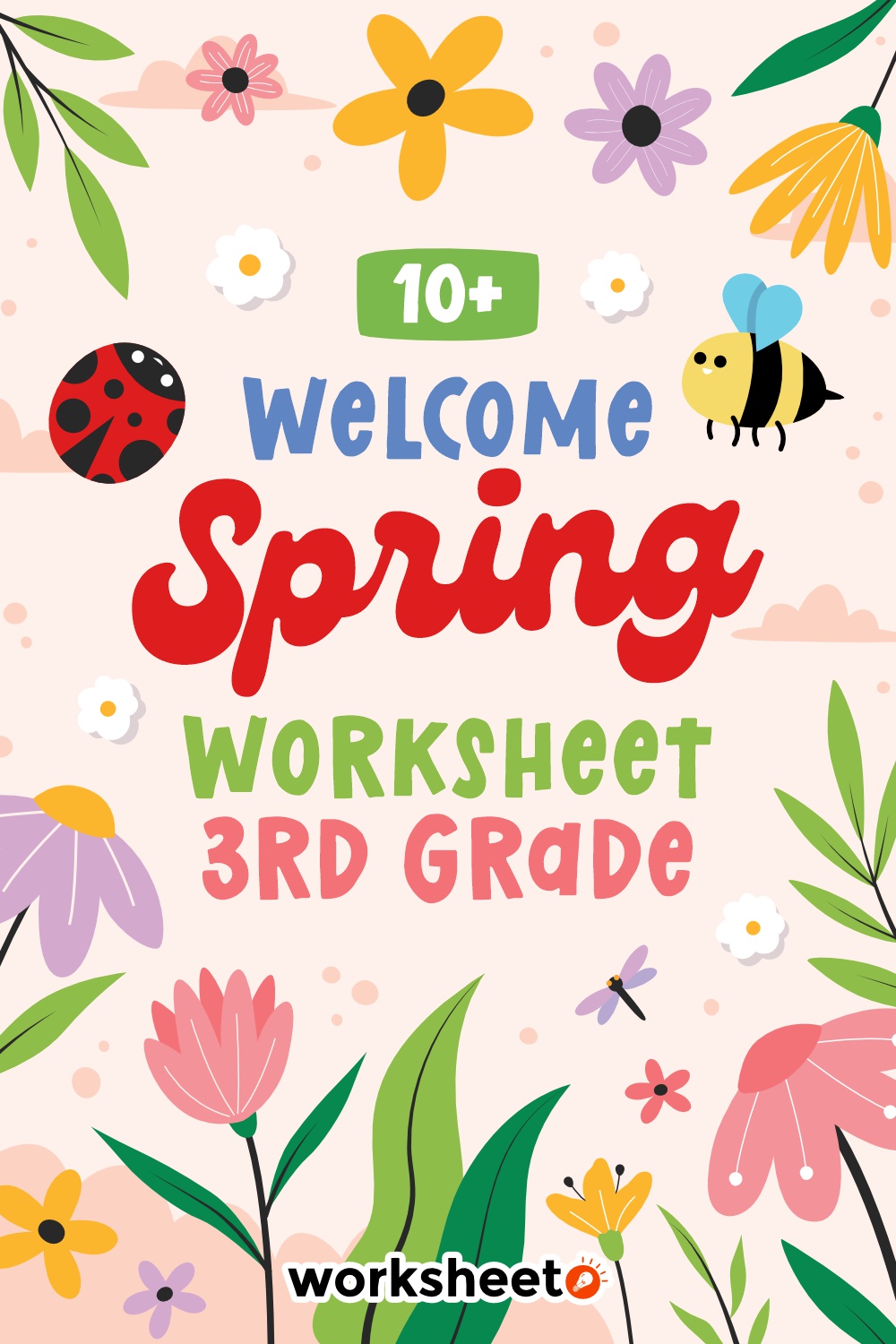 Welcome Spring Worksheet 3rd Grade