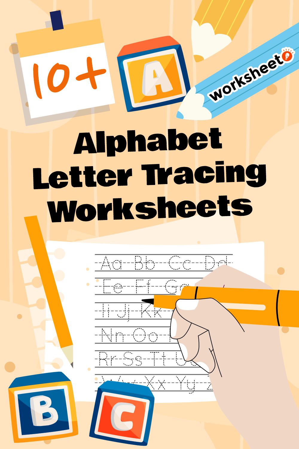 Alphabet Letter Tracing Worksheets