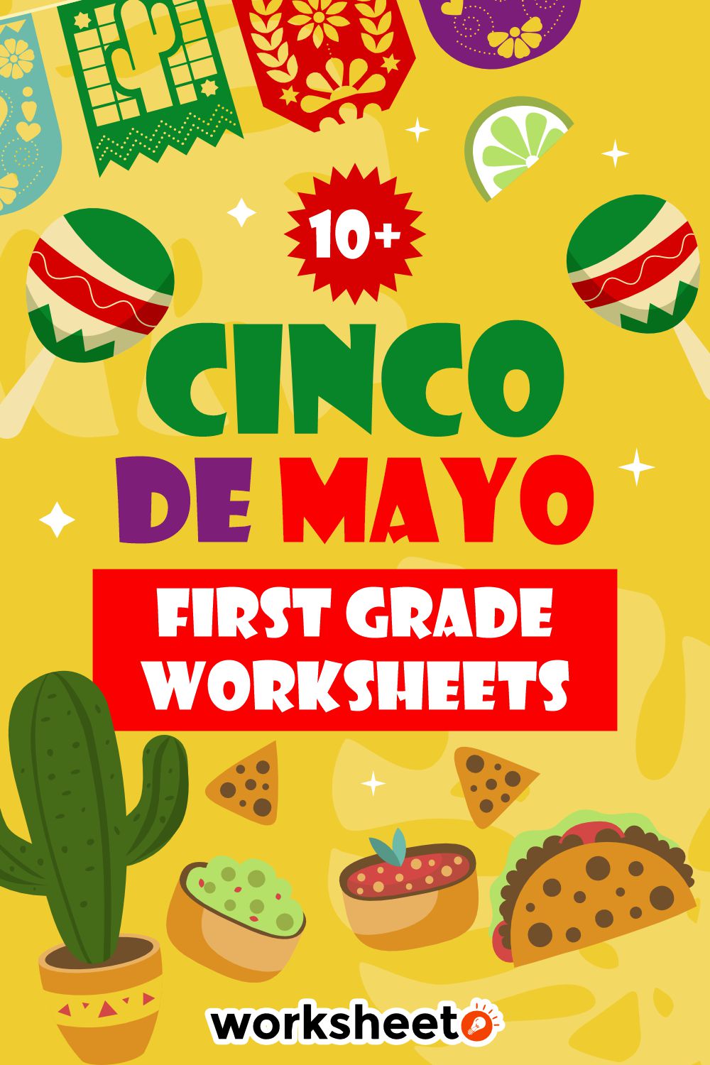 Cinco De Mayo First Grade Worksheets