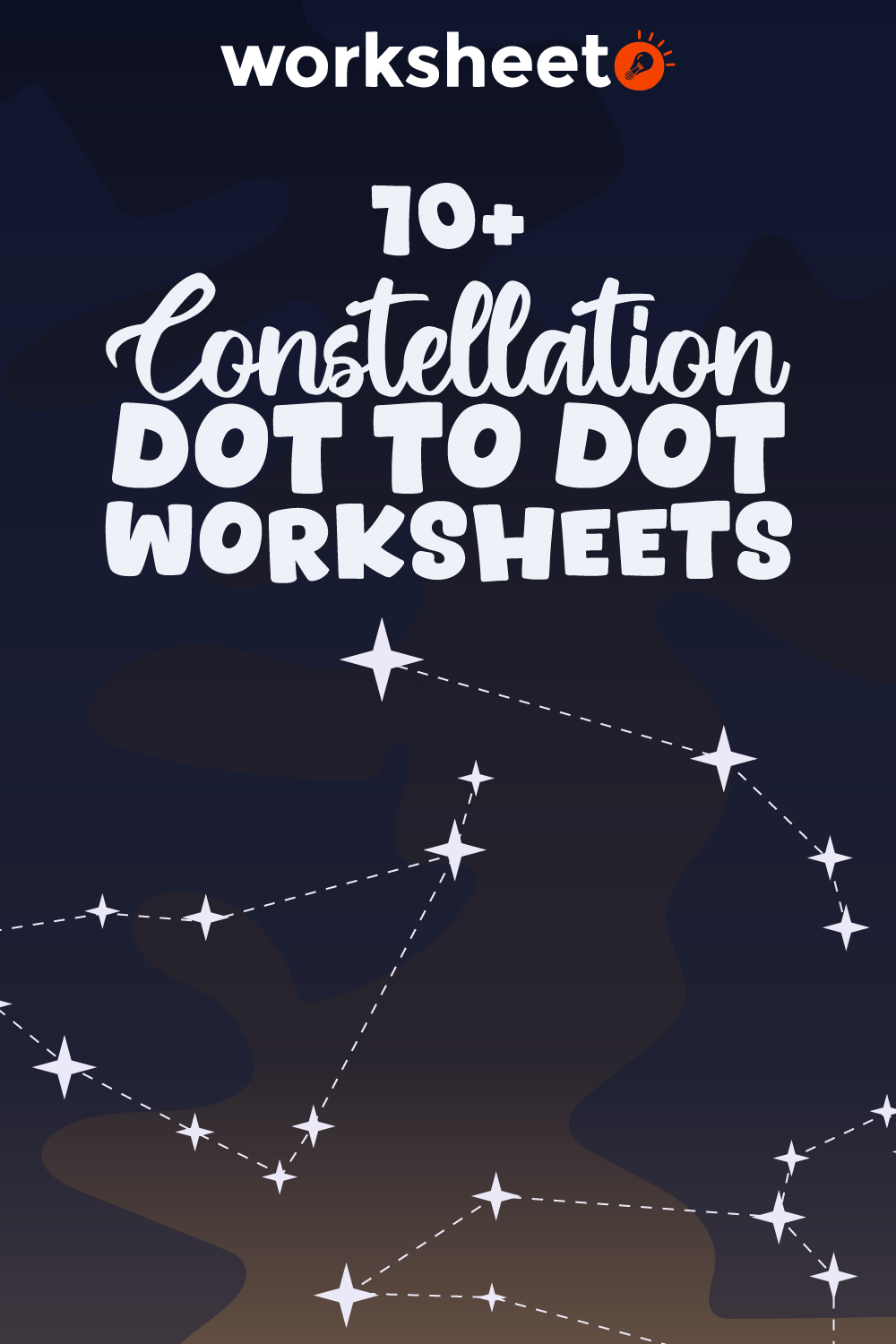 Constellation Dot to Dot Worksheets